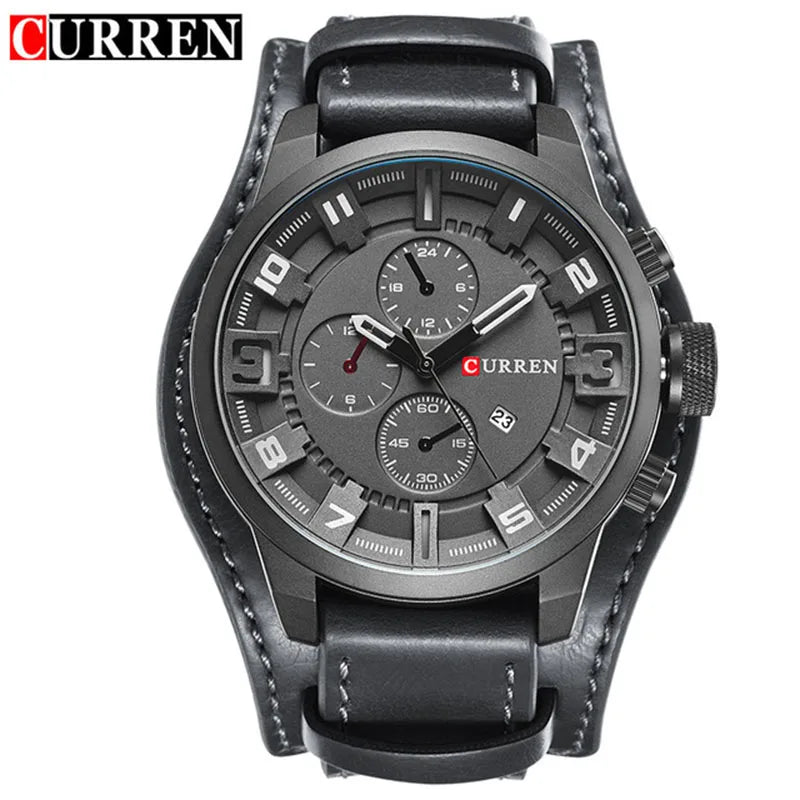 CURREN Men's Watches Top Brand Luxury Fashion&Casual Business Quartz Watch Date Waterproof Wristwatch Hodinky Relogio Masculino