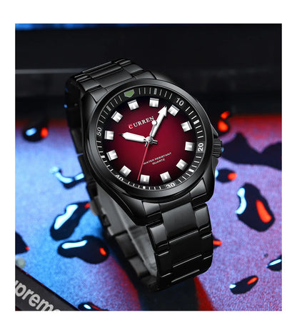 CURREN Fashion Brand NEW Watches for Men Classic Simple Business Quartz Stainless Steel Band Luminous Hands Wristwatch