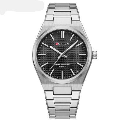 CURREN Casual Minimalista Quartz Men's Watches Fashion Business Stainless Steel Band Wristwatches Simple Male Clock