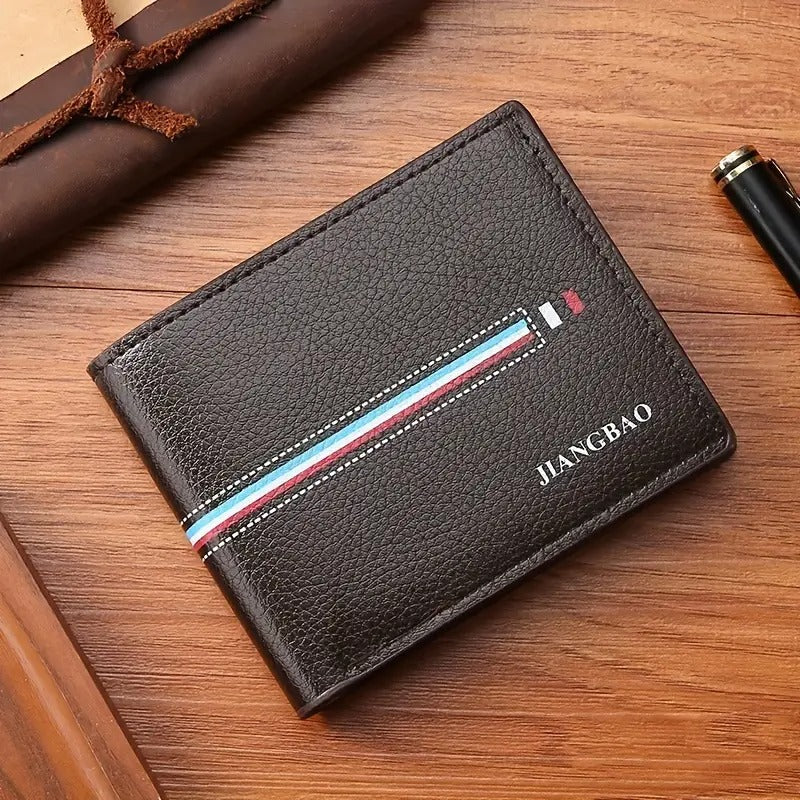 New Men'S Short Wallet