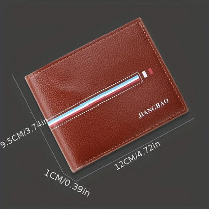 New Men'S Short Wallet